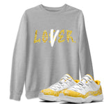 Jordan 11 Yellow Python Sneaker Match Tees Loser Lover Sneaker Tees Jordan 11 Yellow Python Sneaker Release Tees Unisex Shirts