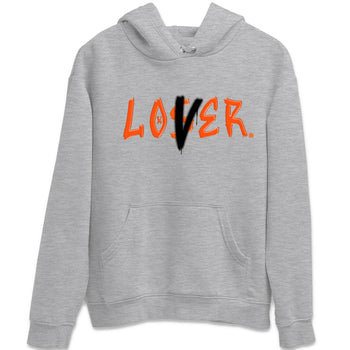 Air Jordan 12 Brilliant Orange Sneaker Match Tees Loser Lover Sneaker Tees 12s Brilliant Orange Tee Unisex Shirts Heather Grey 2