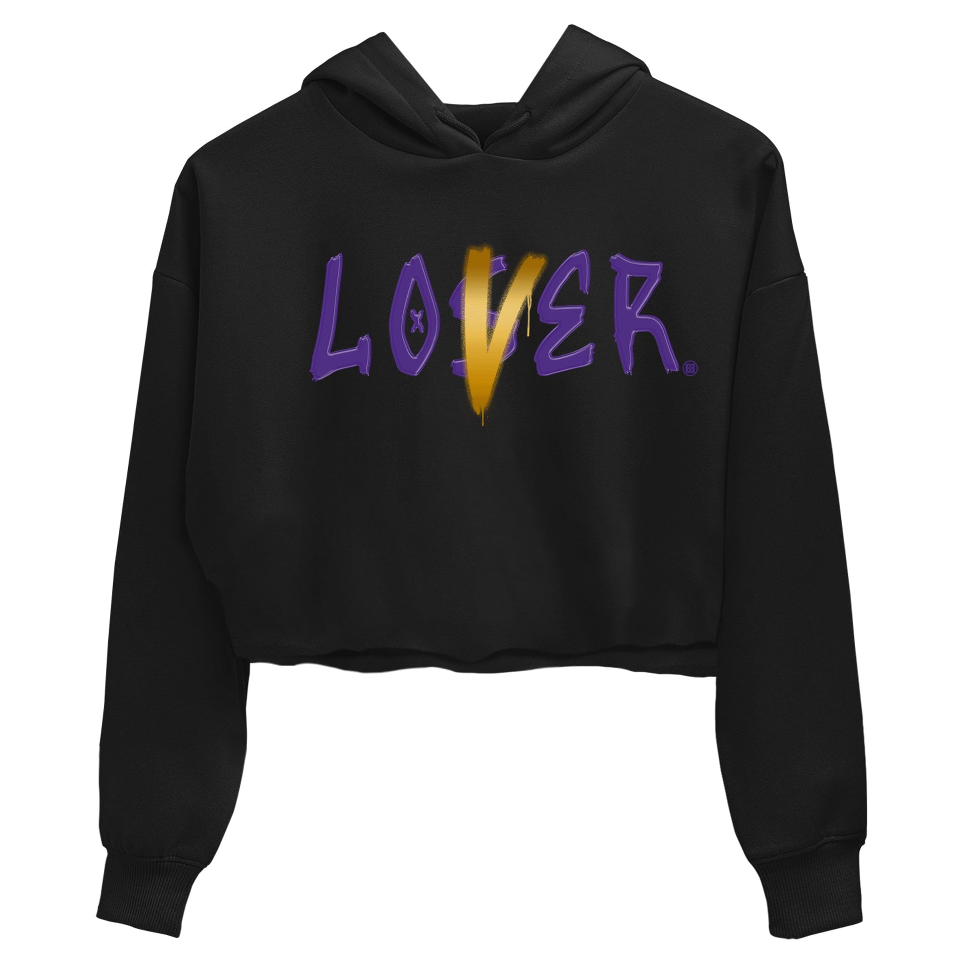Air Jordan 12 Field Purple Sneaker Match Tees Loser Lover Sneaker Tees AJ12 Field Purple Sneaker Release Tees Women's Shirts Black 2