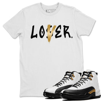 Jordan 12 Royalty Sneaker Match Tees Loser Lover Sneaker Tees Jordan 12 Royalty Sneaker Release Tees Unisex Shirts