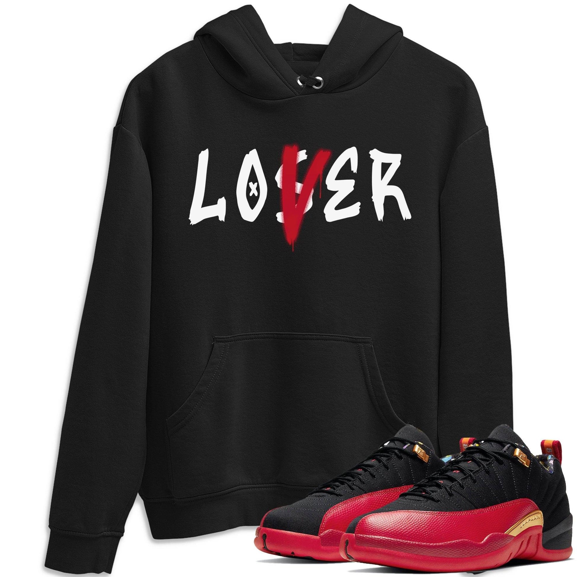 Jordan 12 Super Bowl Sneaker Match Tees Loser Lover Sneaker Tees Jordan 12 Super Bowl Sneaker Release Tees Unisex Shirts