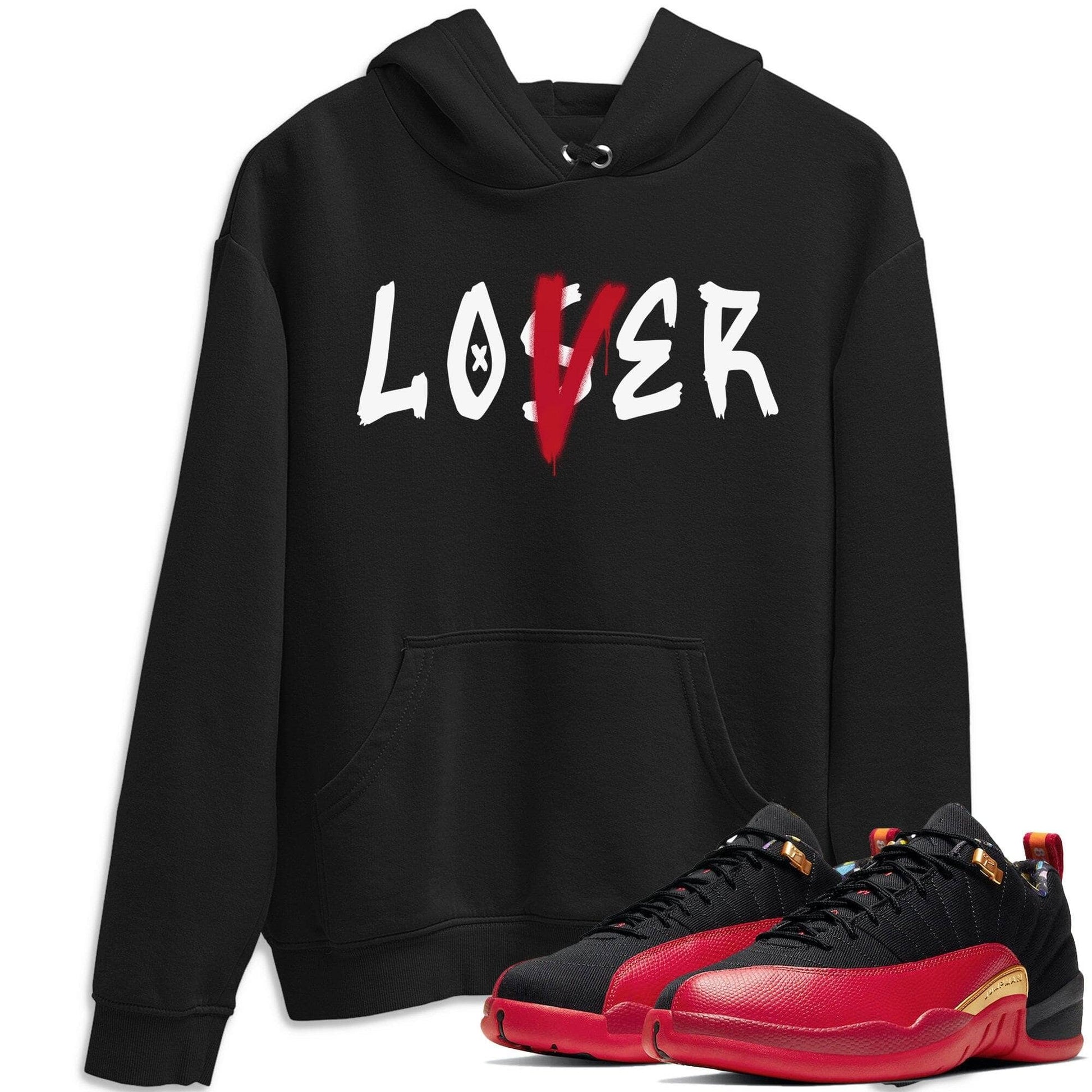 Jordan 12 Super Bowl Sneaker Match Tees Loser Lover Sneaker Tees Jordan 12 Super Bowl Sneaker Release Tees Unisex Shirts