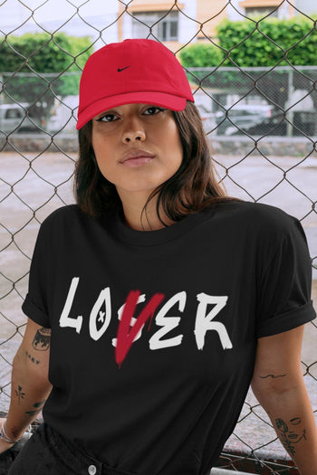 Jordan 12 Super Bowl Sneaker Match Tees Loser Lover Sneaker Tees Jordan 12 Super Bowl Sneaker Release Tees Unisex Shirts