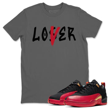 Jordan 12 Super Bowl Sneaker Match Tees Loser Lover Sneaker Tees Jordan 12 Super Bowl Sneaker Release Tees Unisex Shirts