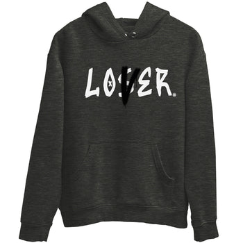 Air Jordan 13 Black Flint Sneaker Match Tees Loser Lover Sneaker Tees Air Jordan 13 Retro Black Flint Sneaker Release Tees Unisex Shirts Charcoal Heather 2