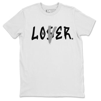 Air Jordan 13 Black Flint Sneaker Match Tees Loser Lover Sneaker Tees Air Jordan 13 Retro Black Flint Sneaker Release Tees Unisex Shirts White 2