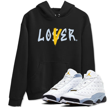13s Blue Grey shirt to match jordans Loser Lover sneaker tees Air Jordan 13 Retro Blue Grey SNRT Sneaker Release Tees unisex cotton Black 1 crew neck shirt