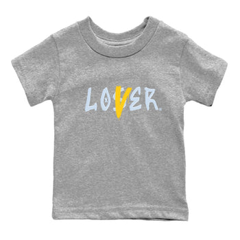 13s Blue Grey shirt to match jordans Loser Lover sneaker tees Air Jordan 13 Retro Blue Grey SNRT sneaker release tees baby toddler Heather Grey 2 cotton Shirt