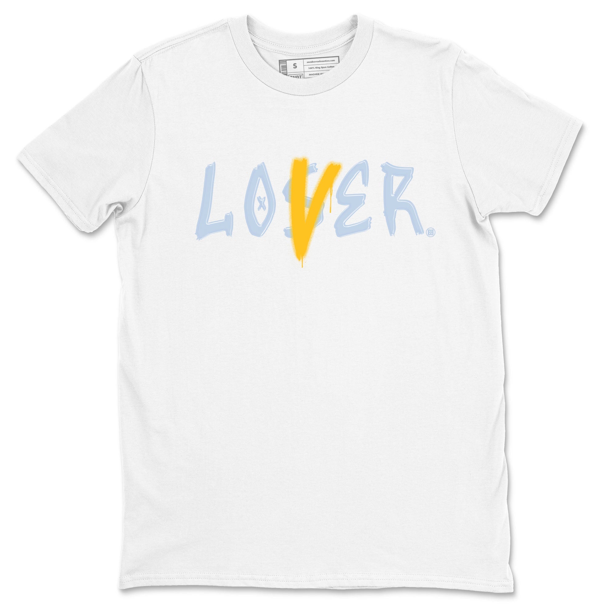 13s Blue Grey shirt to match jordans Loser Lover sneaker tees Air Jordan 13 Retro Blue Grey SNRT Sneaker Release Tees unisex cotton White 2 crew neck shirt