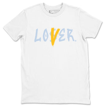 13s Blue Grey shirt to match jordans Loser Lover sneaker tees Air Jordan 13 Retro Blue Grey SNRT Sneaker Release Tees unisex cotton White 2 crew neck shirt