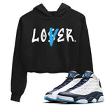 Jordan 13 Obsidian Sneaker Match Tees Loser Lover Sneaker Tees Jordan 13 Obsidian Sneaker Release Tees Women's Shirts