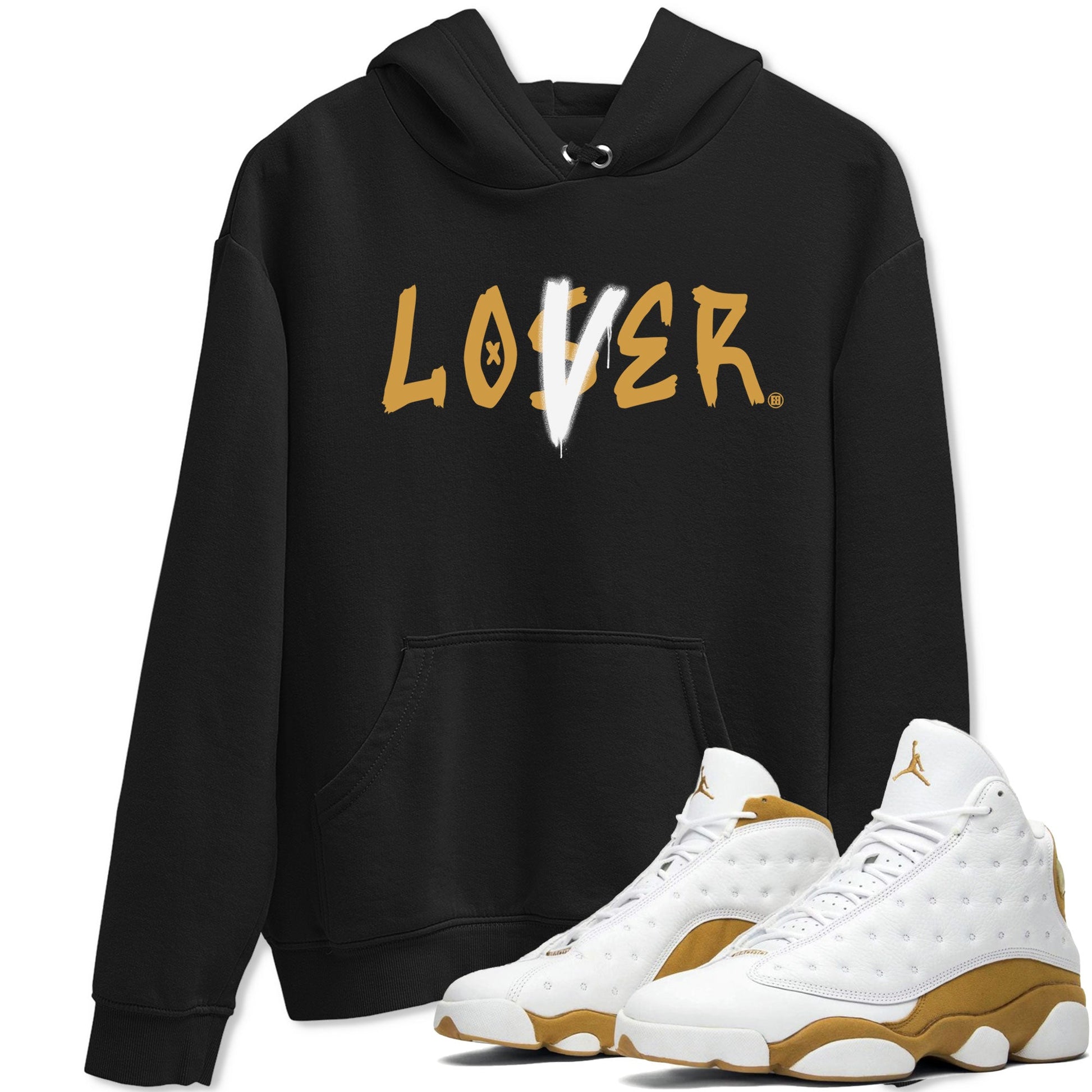 Jordan 13 Retro Wheat shirt to match jordans Loser Lover sneaker tees Air Jordan 13 Wheat SNRT Sneaker Tees Sneaker Matching Clothing Brand Unisex Sneaker Tee Black 1 T-Shirt