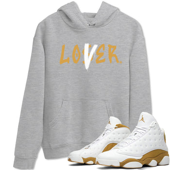 Jordan 13 Retro Wheat shirt to match jordans Loser Lover sneaker tees Air Jordan 13 Wheat SNRT Sneaker Tees Sneaker Matching Clothing Brand Unisex Sneaker Tee Heather Grey 1 T-Shirt