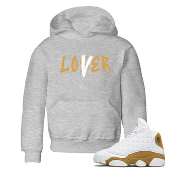 Jordan 13 Retro Wheat shirt to match jordans Loser Lover sneaker tees Air Jordan 13 Wheat SNRT Sneaker Tees Sneaker Matching Clothing Brand Baby Toddler Heather Grey 1 T-Shirt