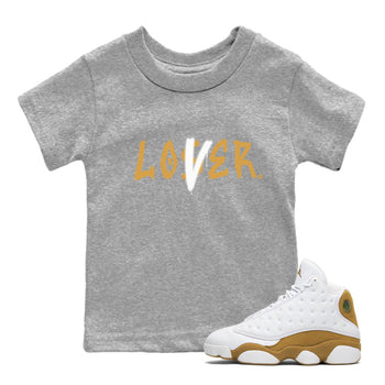 Jordan 13 Retro Wheat shirt to match jordans Loser Lover sneaker tees Air Jordan 13 Wheat SNRT Sneaker Tees Sneaker Matching Clothing Brand Baby Toddler Heather Grey 1 T-Shirt