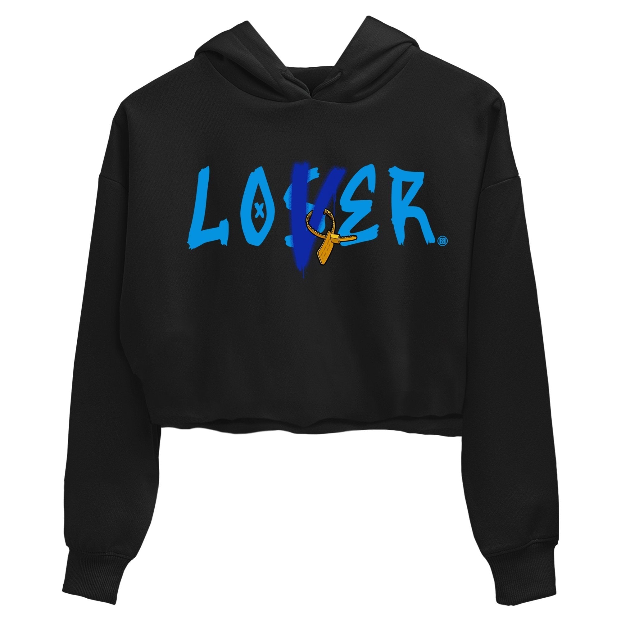 Jordan 2 OFF-WHITE Black Blue Sneaker Match Tees Loser Lover Sneaker Tees Jordan 2 OFF-WHITE Black Blue Sneaker Release Tees Women's Shirts