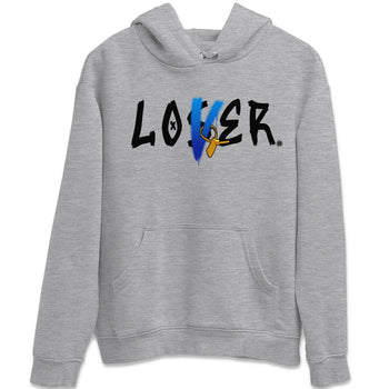 Jordan 2 OFF-WHITE Black Blue Sneaker Match Tees Loser Lover Sneaker Tees Jordan 2 OFF-WHITE Black Blue Sneaker Release Tees Unisex Shirts