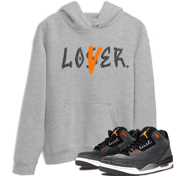 Air Jordan 3 Fear shirt to match jordans Loser Lover sneaker tees Air Jordan 3 Fear SNRT Sneaker Release Tees Unisex Heather Grey 1 T-Shirt