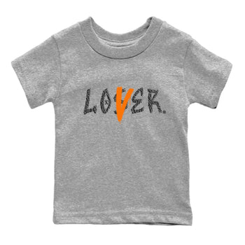 Air Jordan 3 Fear shirt to match jordans Loser Lover sneaker tees Air Jordan 3 Fear SNRT Sneaker Release Tees Baby Toddler Heather Grey 2 T-Shirt