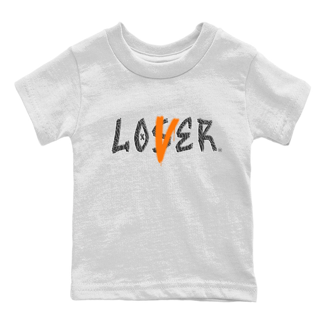 Air Jordan 3 Fear shirt to match jordans Loser Lover sneaker tees Air Jordan 3 Fear SNRT Sneaker Release Tees Baby Toddler White 2 T-Shirt
