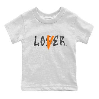 Air Jordan 3 Fear shirt to match jordans Loser Lover sneaker tees Air Jordan 3 Fear SNRT Sneaker Release Tees Baby Toddler White 2 T-Shirt