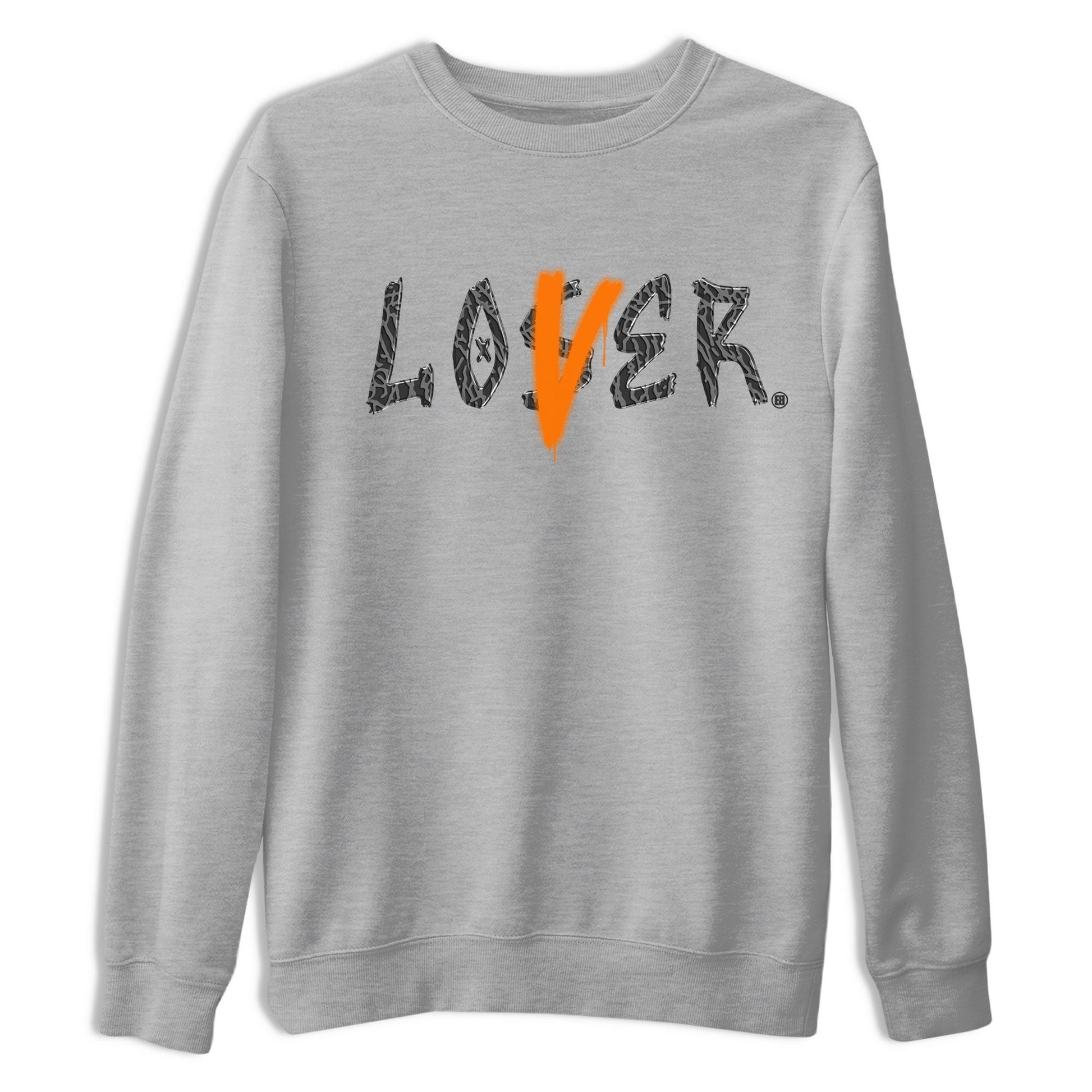 Air Jordan 3 Fear shirt to match jordans Loser Lover sneaker tees Air Jordan 3 Fear SNRT Sneaker Release Tees Unisex Heather Grey 2 T-Shirt