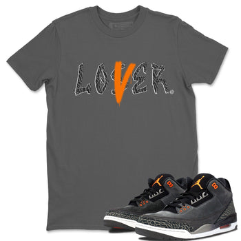 Air Jordan 3 Fear shirt to match jordans Loser Lover sneaker tees Air Jordan 3 Fear SNRT Sneaker Release Tees Unisex Cool Grey 1 T-Shirt