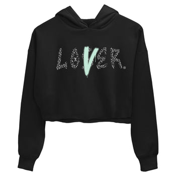 3s Green Glow shirt to match jordans Loser Lover sneaker tees Air Jordan 3 Retro Green Glow SNRT Sneaker Release Tees Black 2 crop length shirt