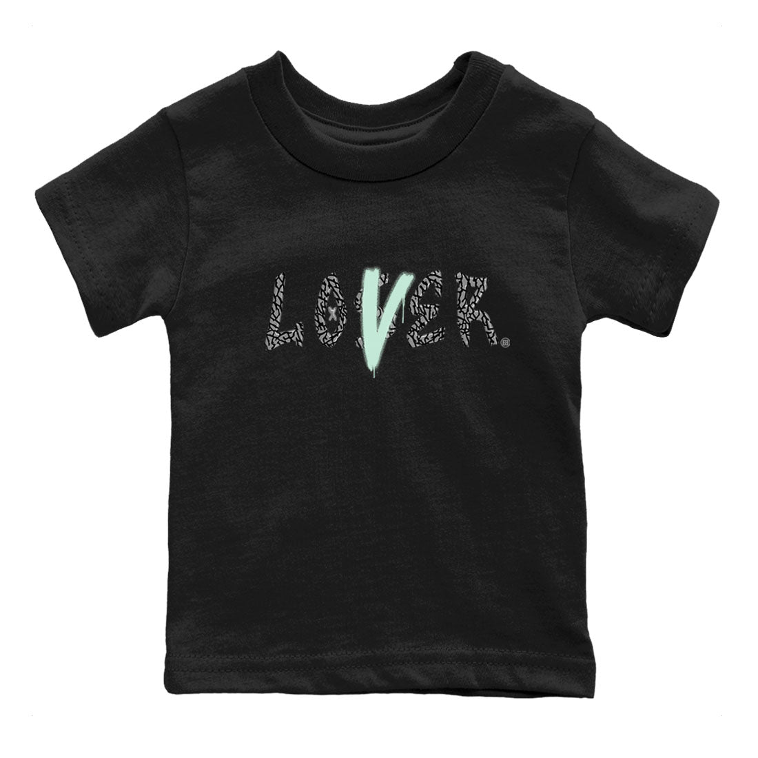 3s Green Glow shirt to match jordans Loser Lover sneaker tees Air Jordan 3 Retro Green Glow SNRT sneaker release tees baby toddler Black 2 cotton Shirt