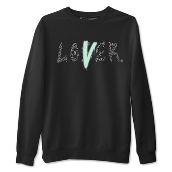 3s Green Glow shirt to match jordans Loser Lover sneaker tees Air Jordan 3 Retro Green Glow SNRT Sneaker Release Tees unisex cotton Black 2 crew neck shirt