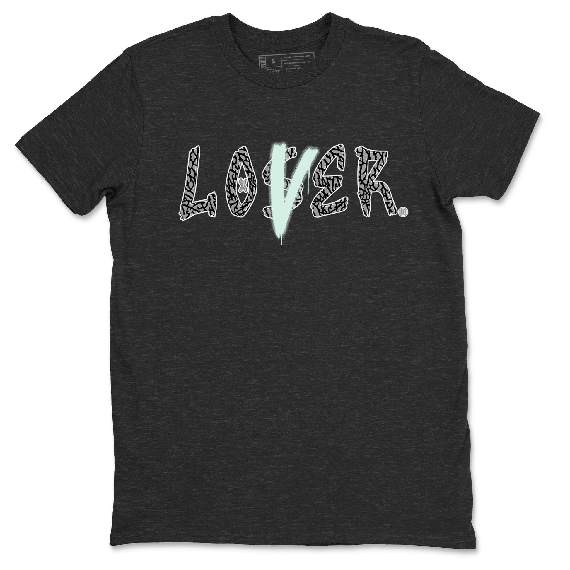 3s Green Glow shirt to match jordans Loser Lover sneaker tees Air Jordan 3 Retro Green Glow SNRT Sneaker Release Tees unisex cotton Charcoal Heather 2 crew neck shirt