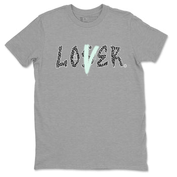 3s Green Glow shirt to match jordans Loser Lover sneaker tees Air Jordan 3 Retro Green Glow SNRT Sneaker Release Tees unisex cotton Heather Grey 2 crew neck shirt