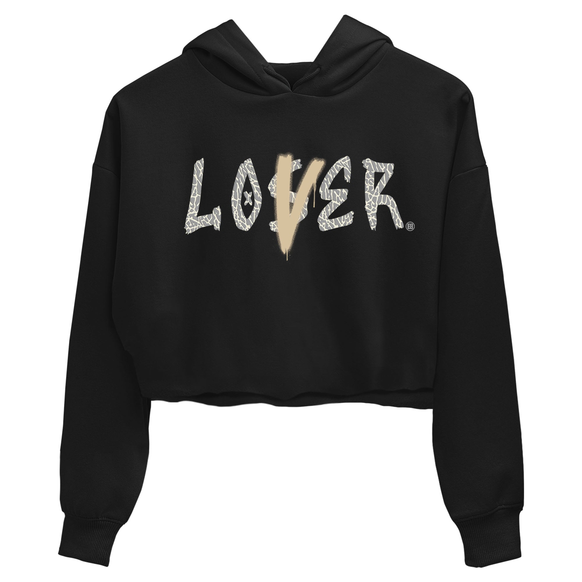 Air Jordan 3 Craft Ivory shirt to match jordans Loser Lover sneaker tees 3s Ivory SNRT Sneaker Release Tees Black 2 crop length shirt