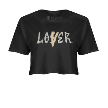 Air Jordan 3 Craft Ivory shirt to match jordans Loser Lover sneaker tees 3s Ivory SNRT Sneaker Release Tees Black 2 crop length shirt