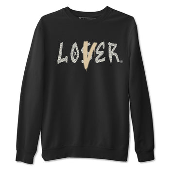 Air Jordan 3 Craft Ivory shirt to match jordans Loser Lover sneaker tees 3s Ivory SNRT Sneaker Release Tees unisex cotton Black 2 crew neck shirt
