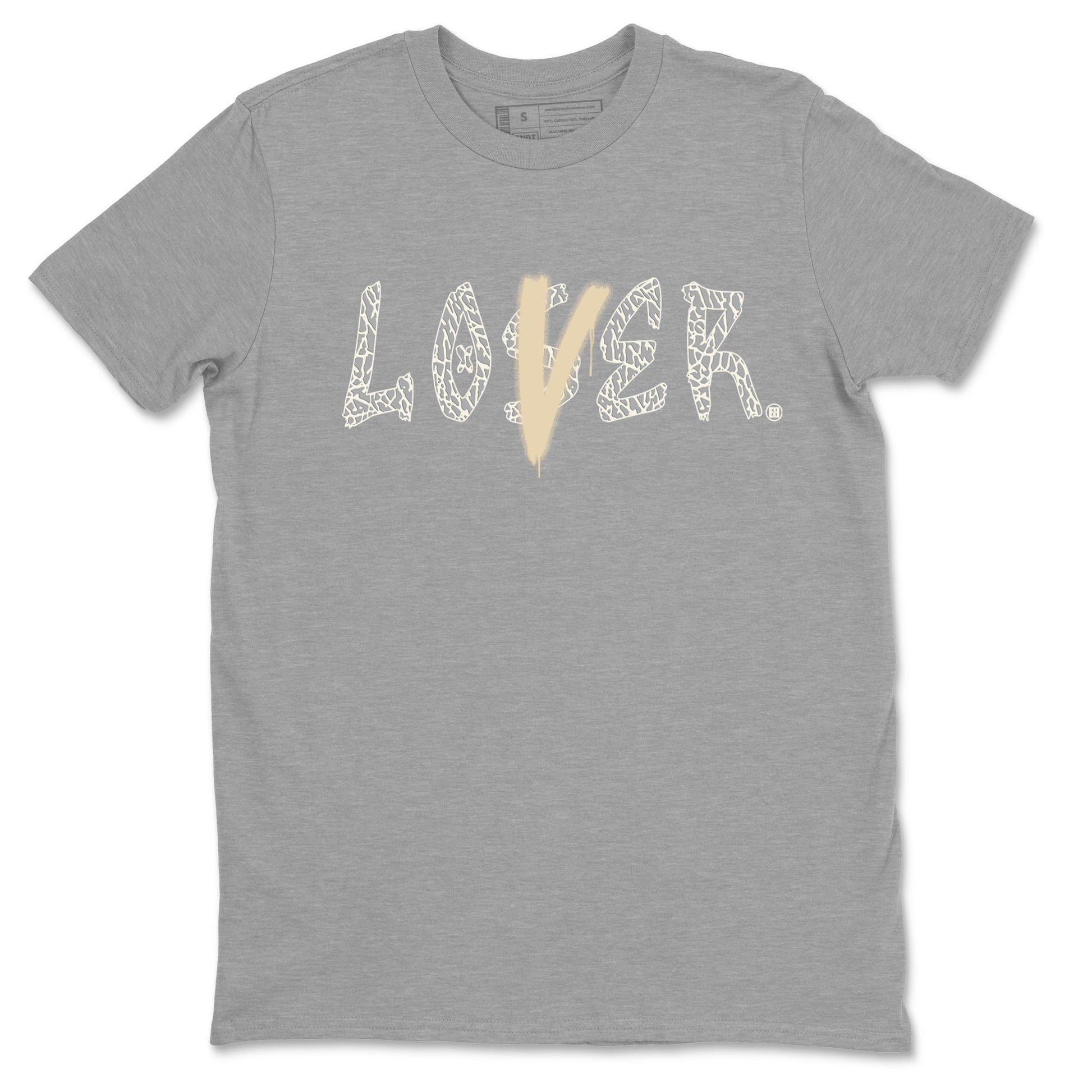 Air Jordan 3 Craft Ivory shirt to match jordans Loser Lover sneaker tees 3s Ivory SNRT Sneaker Release Tees unisex cotton Heather Grey 2 crew neck shirt