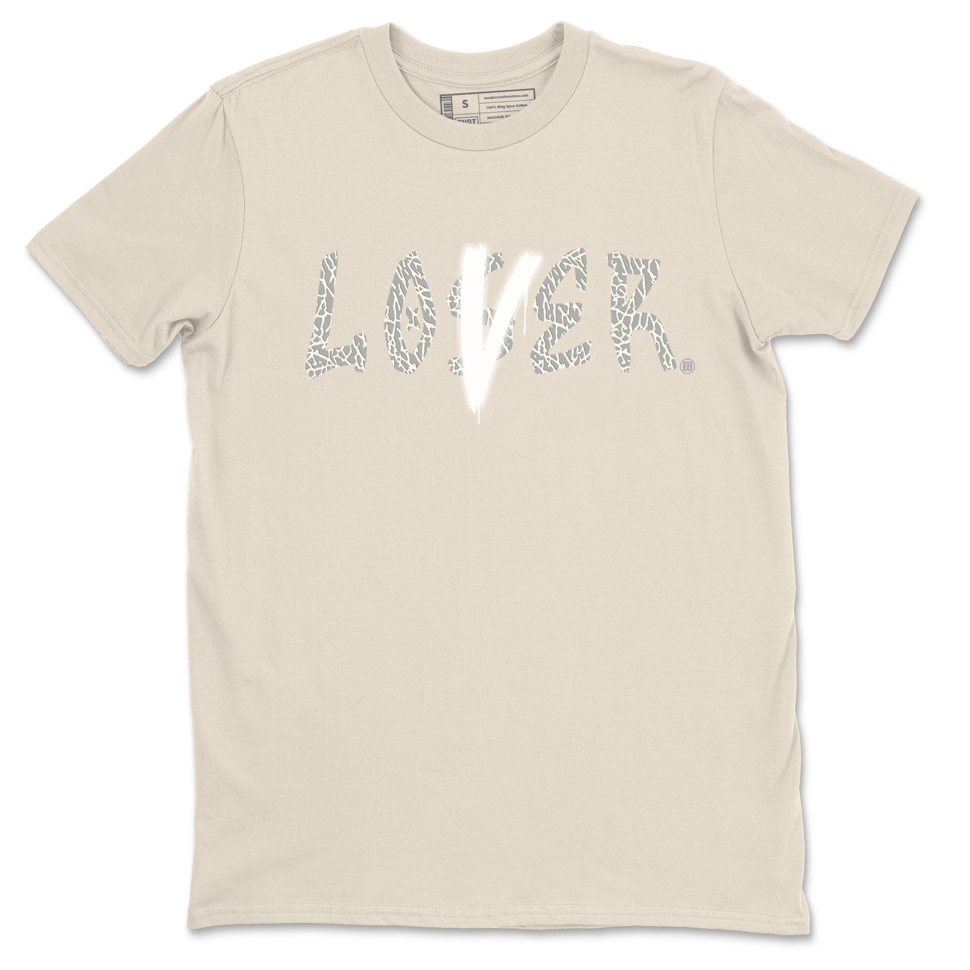 Air Jordan 3 Craft Ivory shirt to match jordans Loser Lover sneaker tees 3s Ivory SNRT Sneaker Release Tees unisex cotton Natural 2 crew neck shirt