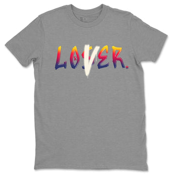 Air Jordan 3 X J Balvin shirt to match jordans Loser Lover sneaker tees Air Jordan 3 X J Balvin SNRT Sneaker Release Tees LGBT Pride T-Shirt Unisex Heather Grey 2 T-Shirt