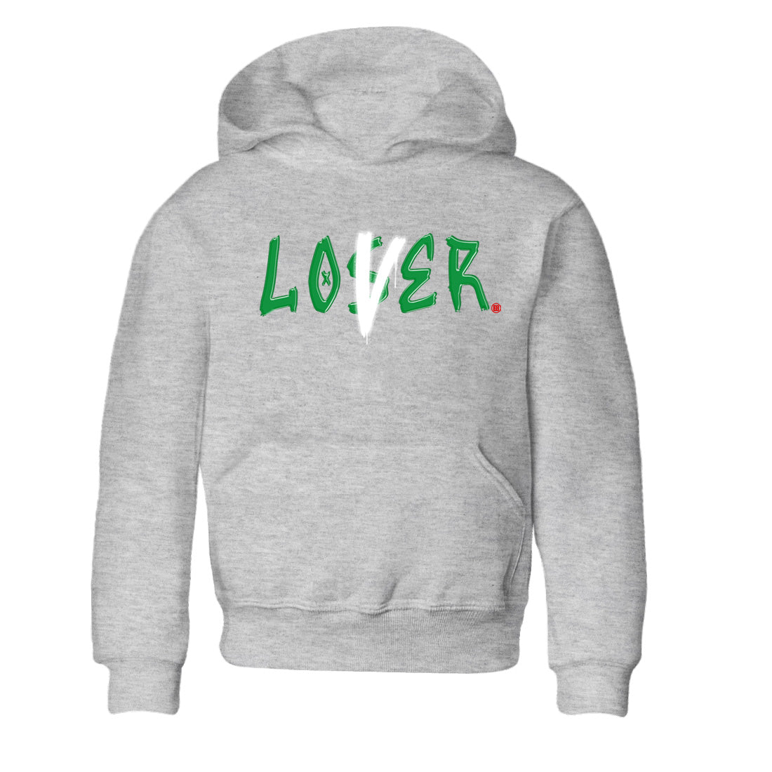 Air Jordan 3 Lucky Green Sneaker Match Tees Loser Lover Sneaker Tees Jordan 3 Retro Lucky Green Sneaker Release Tees Kids Shirts Heather Grey 2