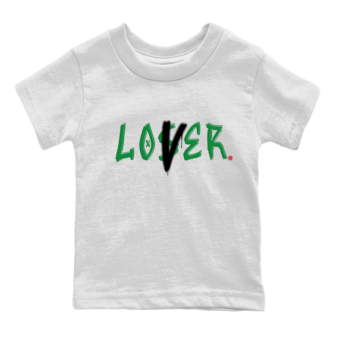 Air Jordan 3 Lucky Green Sneaker Match Tees Loser Lover Sneaker Tees Jordan 3 Retro Lucky Green Sneaker Release Tees Kids Shirts White 2