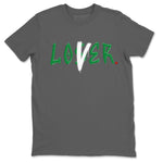 Air Jordan 3 Lucky Green Sneaker Match Tees Loser Lover Sneaker Tees Jordan 3 Retro Lucky Green Sneaker Release Tees Unisex Shirts Cool Grey 2