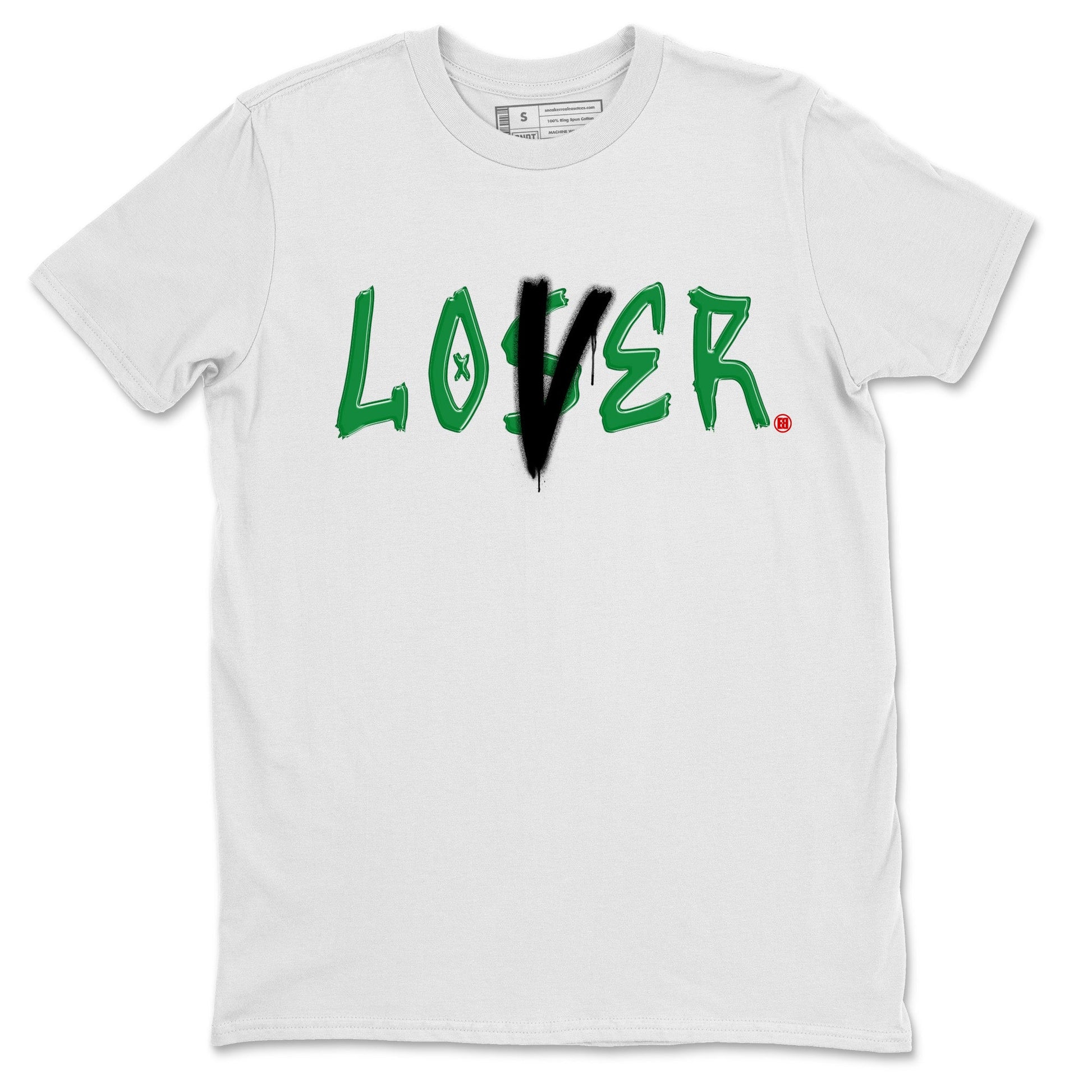 Air Jordan 3 Lucky Green Sneaker Match Tees Loser Lover Sneaker Tees Jordan 3 Retro Lucky Green Sneaker Release Tees Unisex Shirts White 2