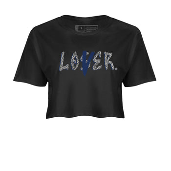 Air Jordan 3 Midnight Navy shirt to match jordans Loser Lover sneaker tees AJ3 Midnight Navy SNRT Sneaker T Shirt  Black 2 crop length shirt