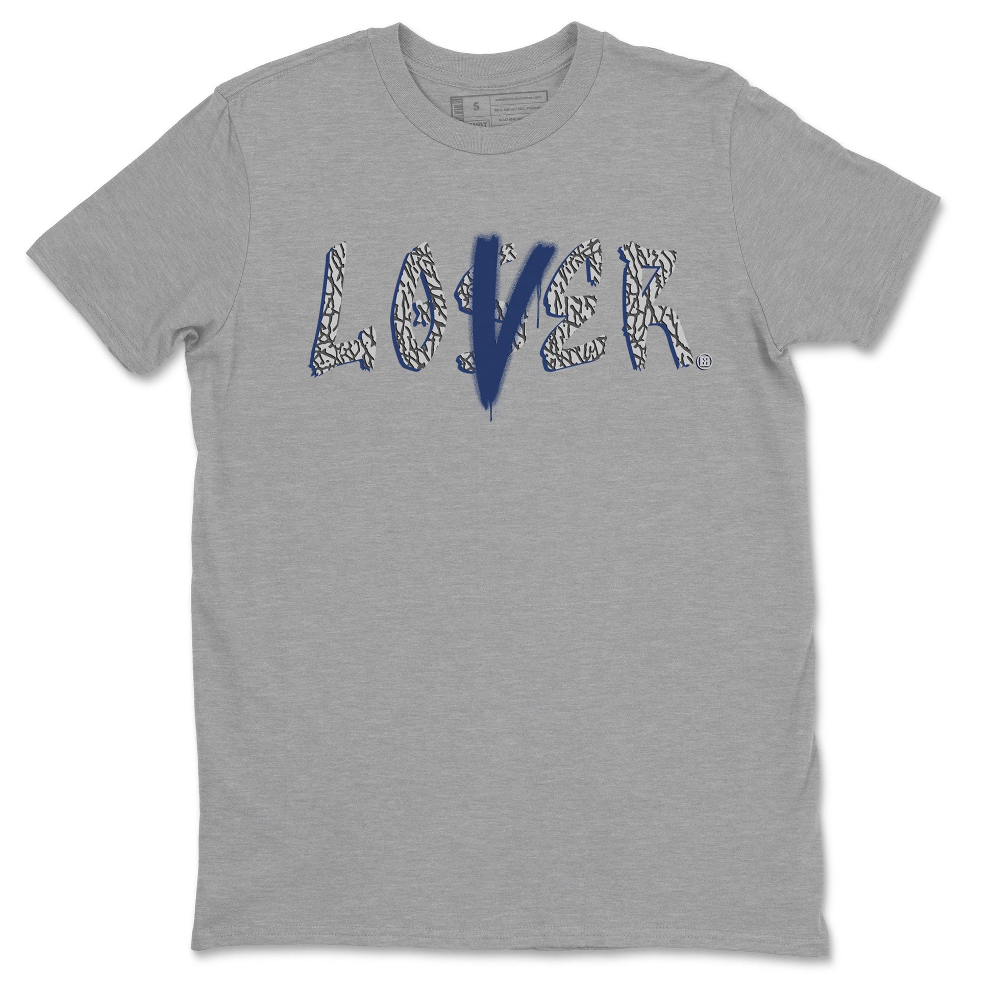 Air Jordan 3 Midnight Navy shirt to match jordans Loser Lover sneaker tees 3s Midnight Navy SNRT Sneaker T Shirt  unisex cotton Heather Grey 2 crew neck shirt