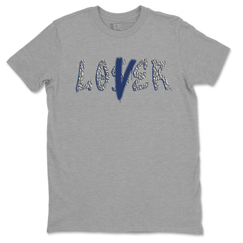 Air Jordan 3 Midnight Navy shirt to match jordans Loser Lover sneaker tees 3s Midnight Navy SNRT Sneaker T Shirt  unisex cotton Heather Grey 2 crew neck shirt