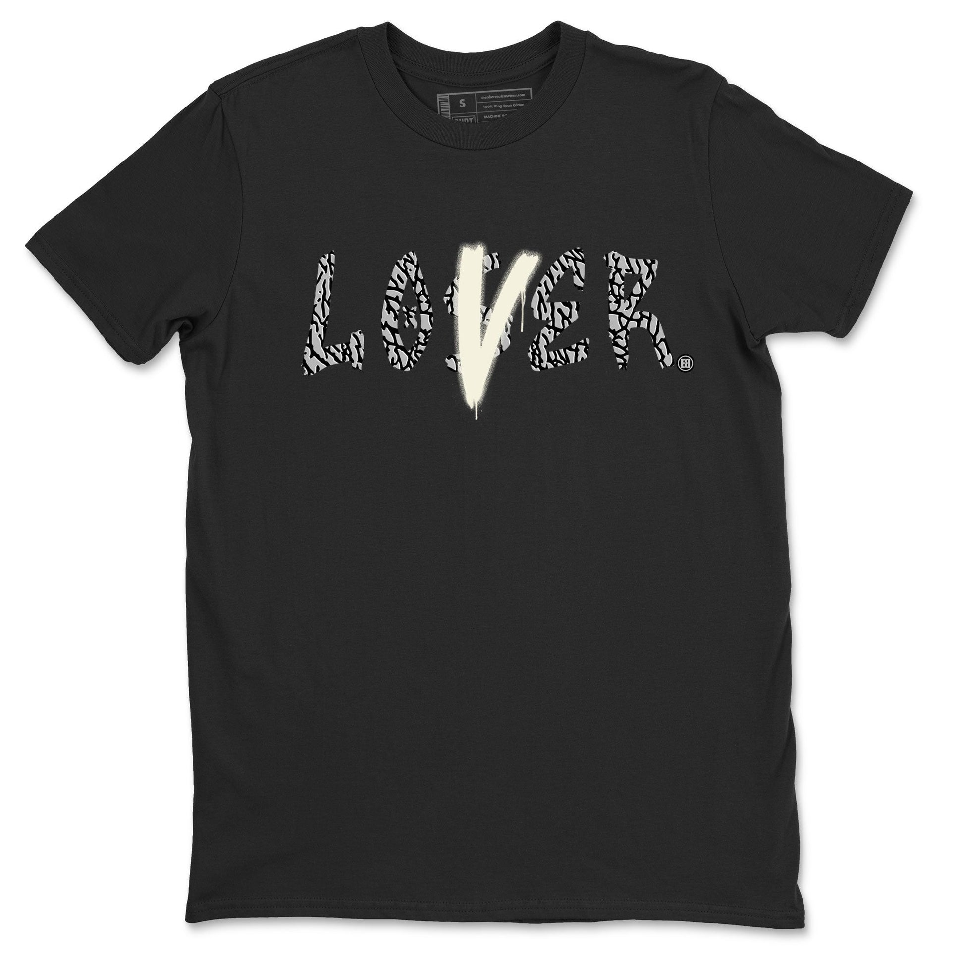 AJ3 Retro Off Noir shirt to match jordans Loser Lover sneaker tees Air Jordan 3 Off Noir SNRT Sneaker Tees Casual Crew Neck T-Shirt Unisex Black 2 T-Shirt