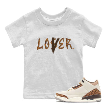Air Jordan 3 Palomino shirt to match jordans Loser Lover sneaker tees Jordan 3 Retro Palomino SNRT Sneaker Release Tees Baby Toddler White 1 T-Shirt