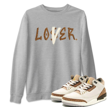 Air Jordan 3 Palomino shirt to match jordans Loser Lover sneaker tees Jordan 3 Retro Palomino SNRT Sneaker Release Tees Unisex Heather Grey 1 T-Shirt