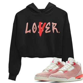 Jordan 3 Rust Pink Sneaker Match Tees Loser Lover Sneaker Tees Jordan 3 Rust Pink Sneaker Release Tees Women's Shirts