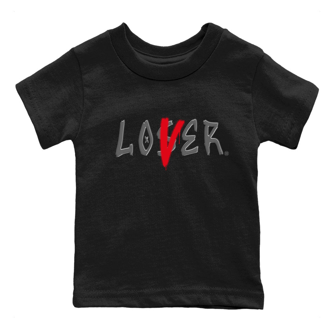Air Jordan 4 Bred Reimagined shirt to match jordans Loser Lover sneaker tees 4s Bred Reimagined SNRT sneaker release tees baby toddler Black 2 cotton Shirt